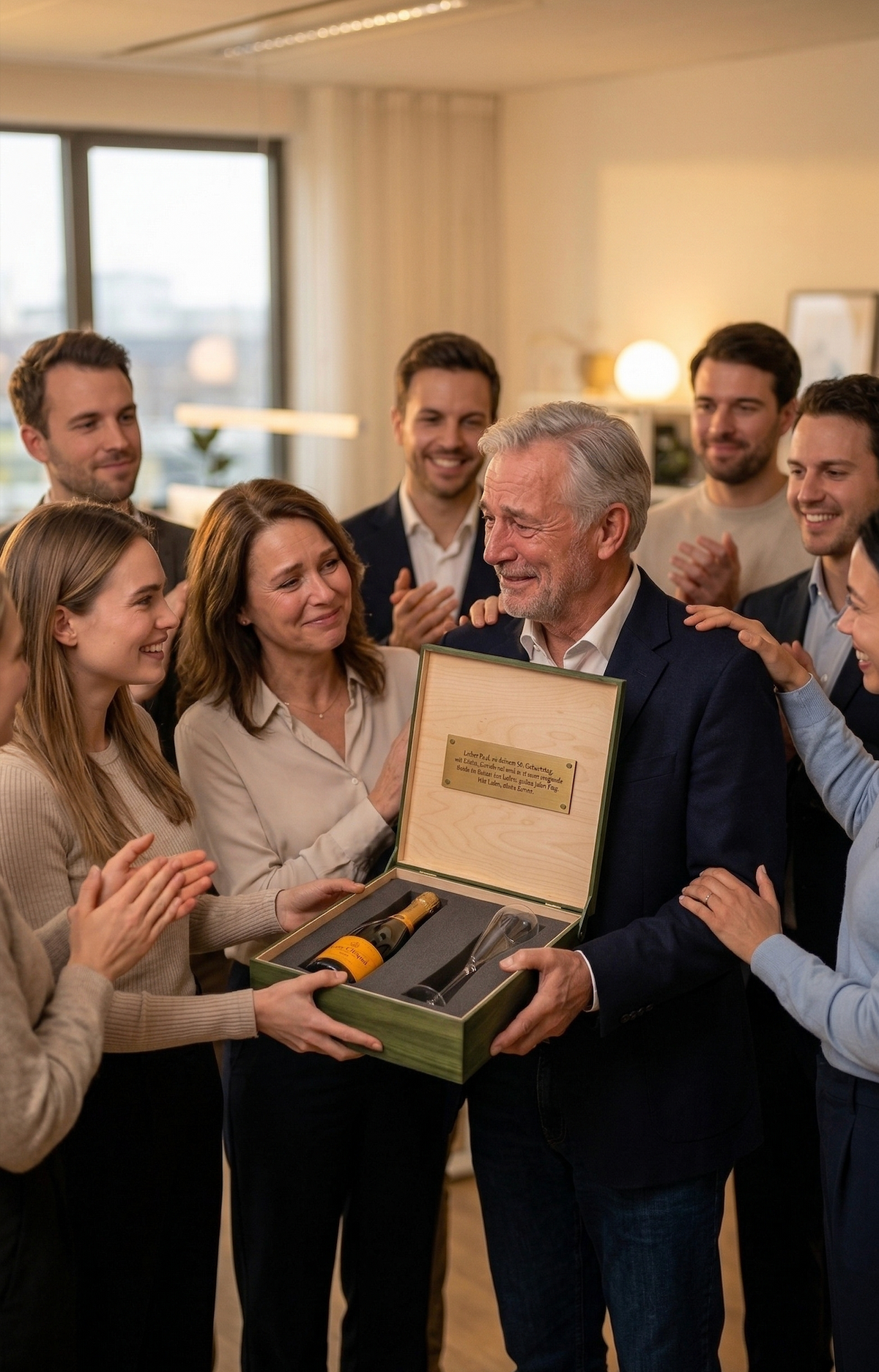 Geschenk für Chef oder Chefin – Personalisierte Premium Box
