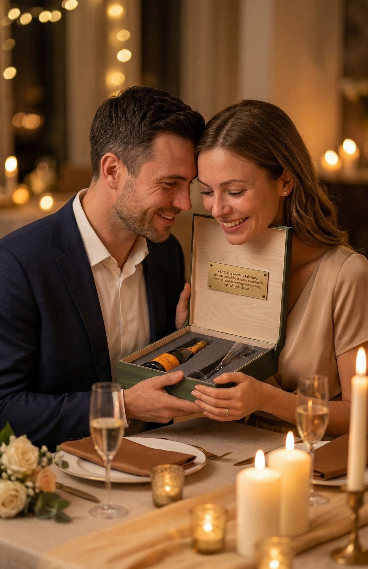 Geschenk zum Jubiläum personalisiert – Individuelle Geschenkbox
