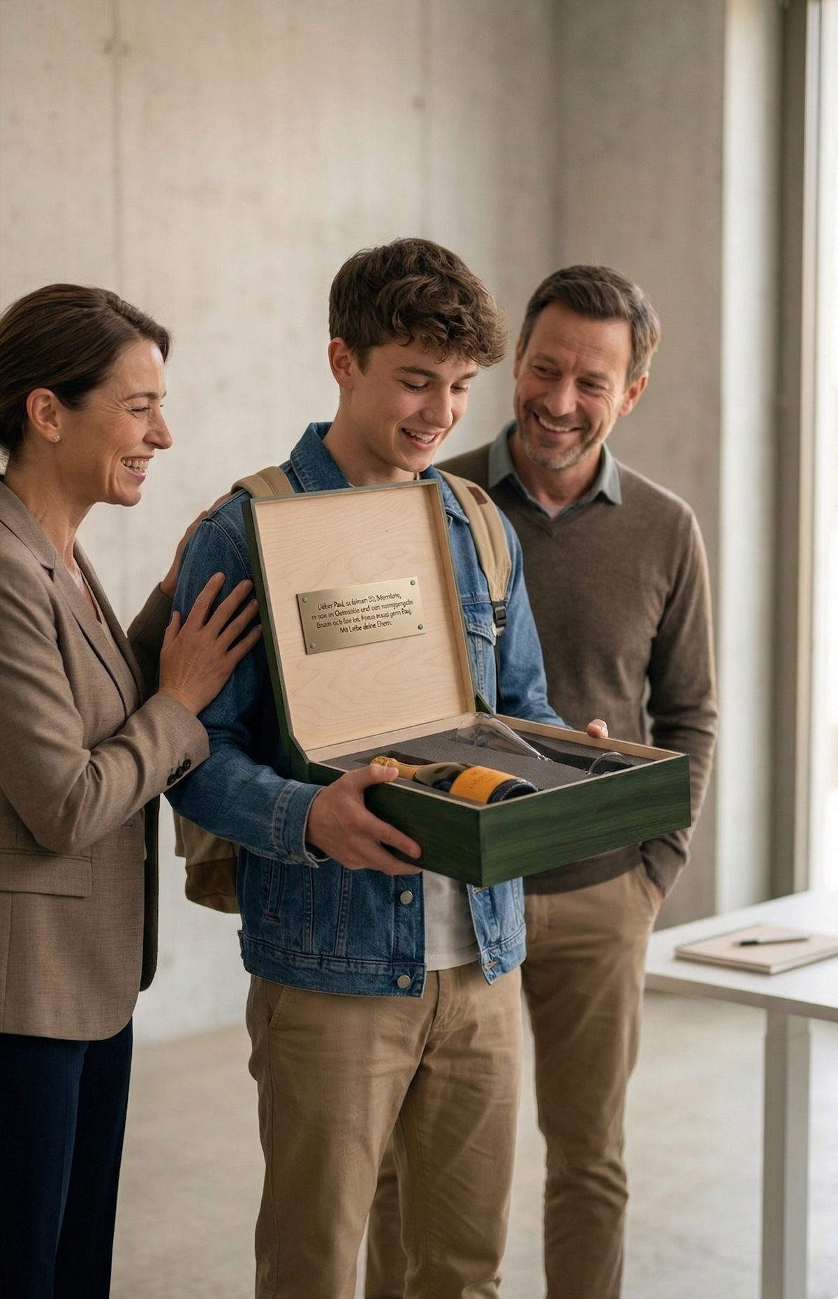 Personalisierte Azubi Starterbox – Geschenk zum Berufsstart mit Widmung