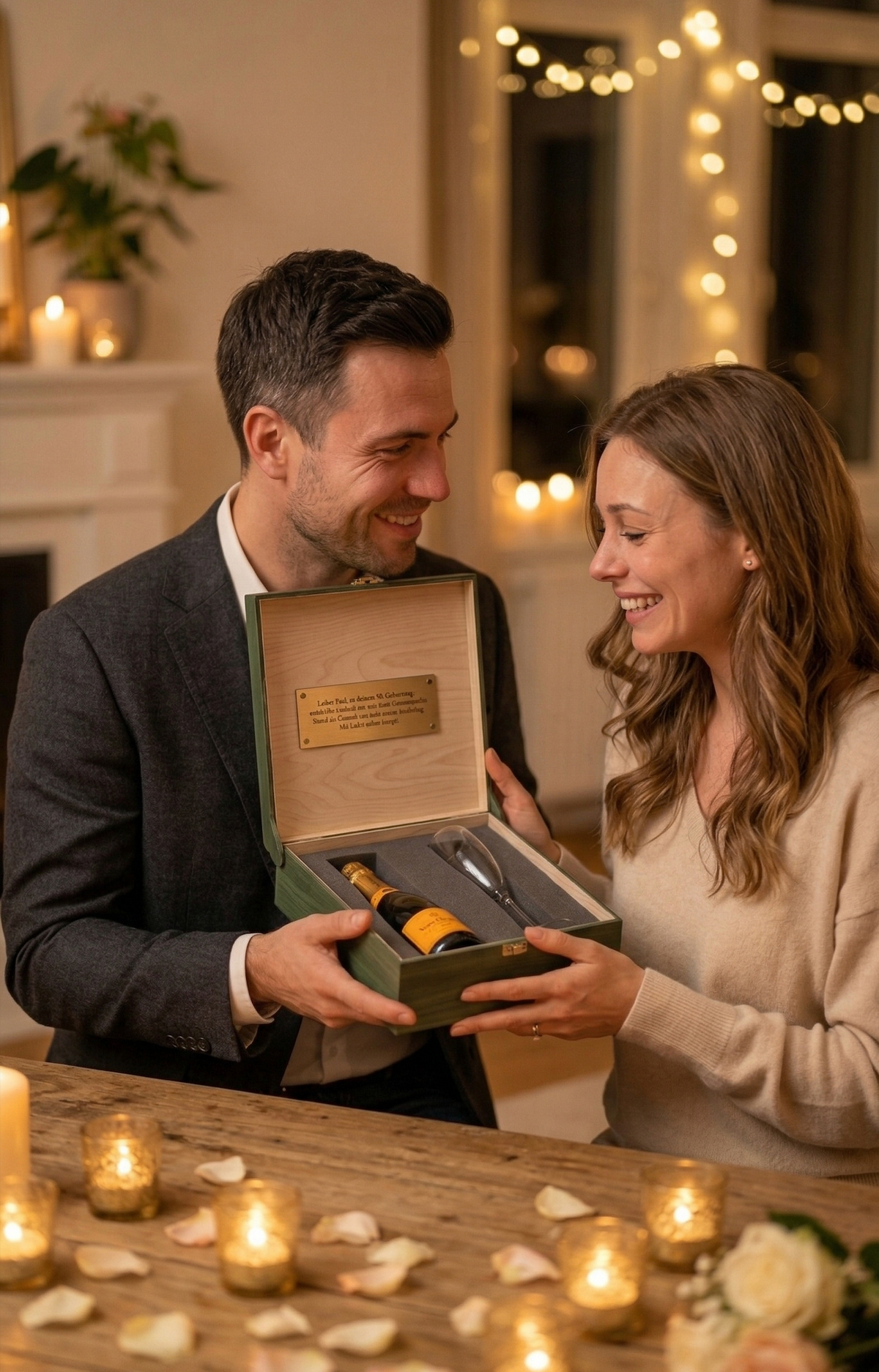 Valentinstag Geschenk personalisiert – Geschenkbox für Verliebte