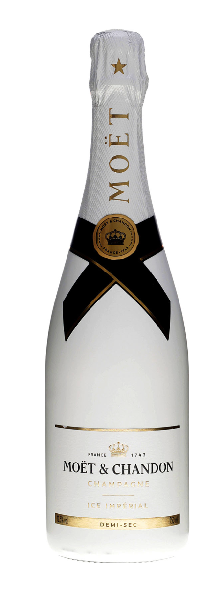 Moet Chandon Ice Imperial Champagner mit 0,75 Liter und 12 % Vol.