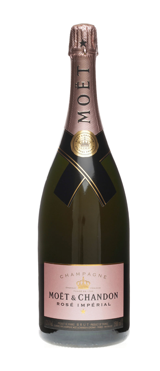 Moet Chandon Rose Magnum mit 1,5 Liter und 12 % Vol.